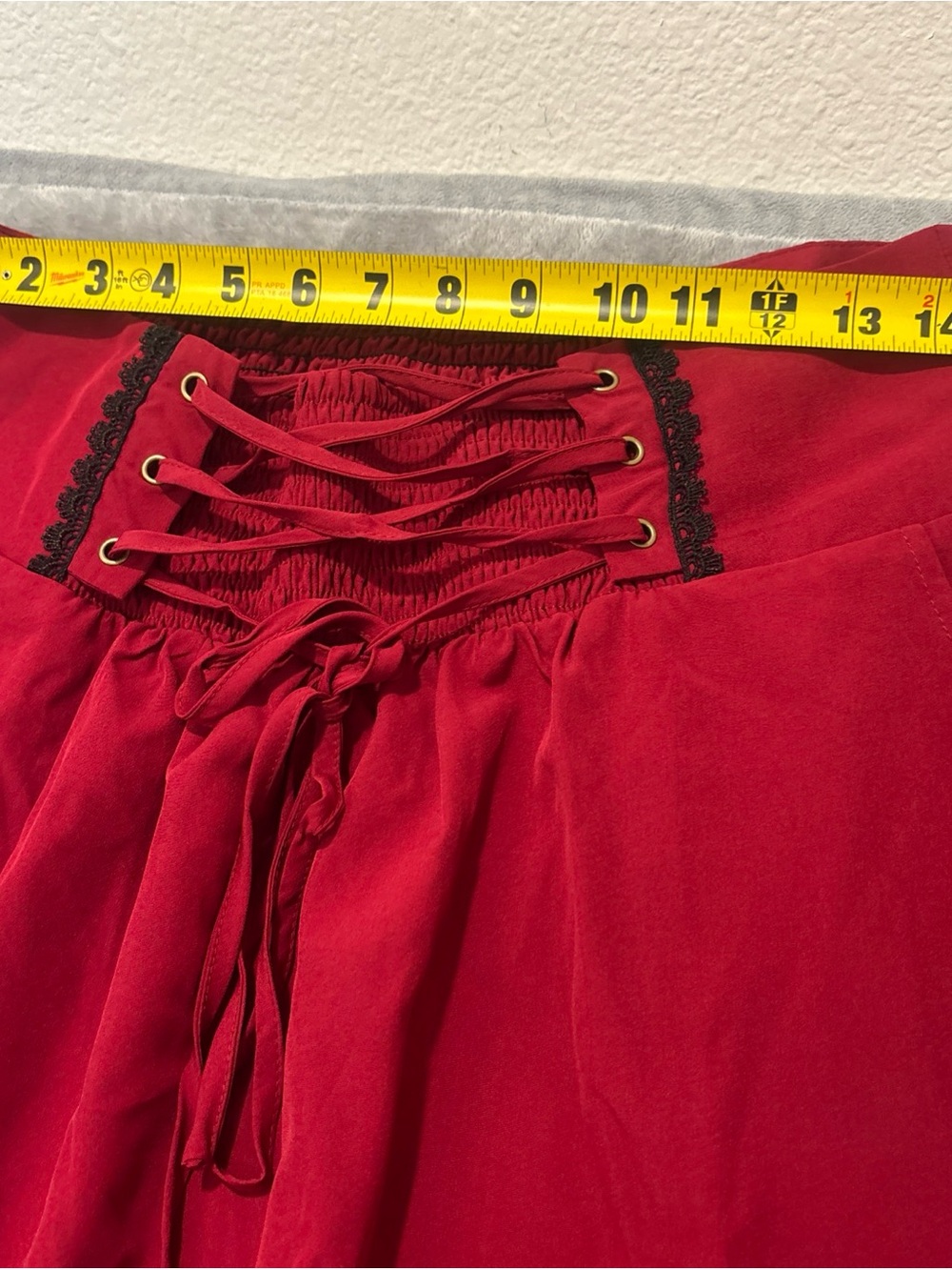 Scarlet Darkness Maxi Skirt Size XL Corset Victorian Witchy Steampunk Baddie Emo - Picture 3 of 6